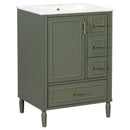 Traditional Bathroom Vanity Set With Soft Close Doors