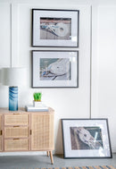 Rope Wall Art With Frame, Wall Decor For Living Room (Set of 3) - White / Black by HouseOfZazla