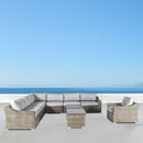 Stylish Sofa Seating Group With Cushions Perfect For Outdoor Gatherings by HouseOfZazla