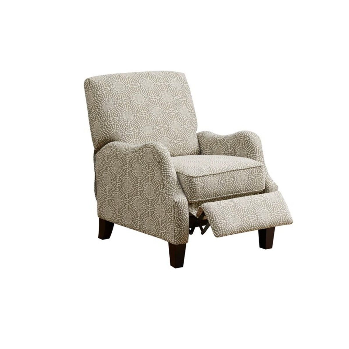 Hoffman - Push Back Recliner - Beige Multi, photo 9 of 9