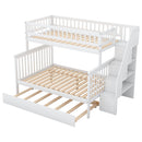 Bunk Bed With Staircase by HouseOfZazla