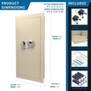Durable Biometric Wall Safe by HouseOfZazla