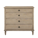 French Inspired Small Dresser - Wire Brushed Light Natural by HouseOfZazla
