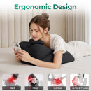 27° Ergonomic Memory Foam Support Pillow for Couples