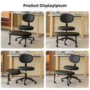 Ergonomic Cross Legged Office Chair With Back Support by HouseOfZazla