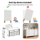 6 Drawer Double Dresser