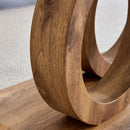 Contemporary Style Glass Top Coffee Table by HouseOfZazla