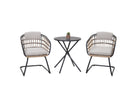 3-Piece Outdoor Wicker Bistro Set