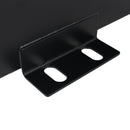 Heavy Duty 5 Gallon Steel Hydraulic Fluid Reservoir Tank With Mounting Foot, 14 Gauge - Black