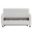 Loveseat Sofa Pull-Out Bed With Adjustable Backrest, 3 USB Ports And 2 Lumbar Pillows For Living Room by HouseOfZazla