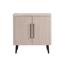 Jodie - Fluted Accent Cabinet - Oak by HouseOfZazla