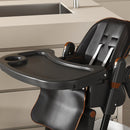 Adjustable Baby High Chair 0-6 Years, Portable Infant Feeding Seat With Safety Belt, Silent Lockable Wheels by Unique Piece Furniture