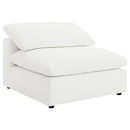 Raleigh 6-piece Boucle Upholstered Modular Sectional Ivory