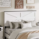 King Wood Platform Bed Frame with Headboard and Storage by HouseOfZazla