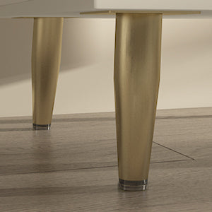 4 Drawer Dresser, Drawer Chest, Tall Storage Dresser Cabinet Organizer Unit with Metal Legs for Bedroom, Living Room, Closet (White/4 Drawer)