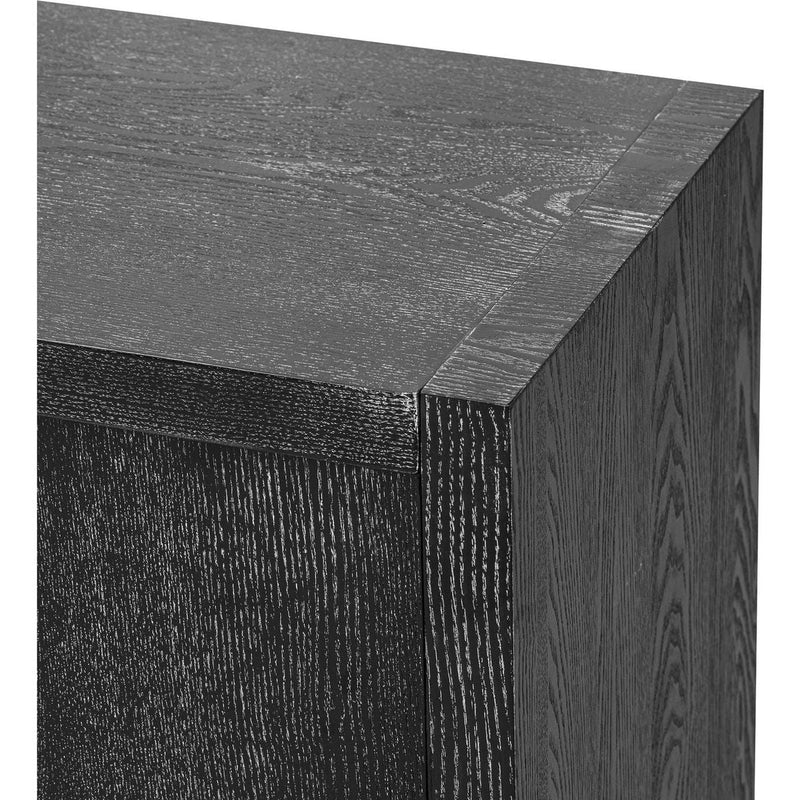 Distinctive Features of a Four-Door Cabinet Sideboard with Ash Veneer suitable for Hallway, Entryway, Living Room