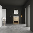 Modern Freestanding Bathroom Vanity With Ceramic Sink And Soft Closing Doors by Unique Piece Furniture