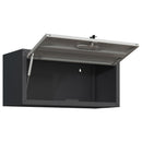 Heavy Duty Metal Wall Mounted Tool Storage Cabinet Steel Metal Garage Storage Cabinet - Black / Gray by HouseOfZazla