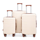 3 Pieces Set 20" / 24" / 28" Spinner Wheel Luggage With Combination Lock by HouseOfZazla