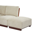 Velora 122 in. 6-Piece U Shaped Boucle Modular Sectional Sofa