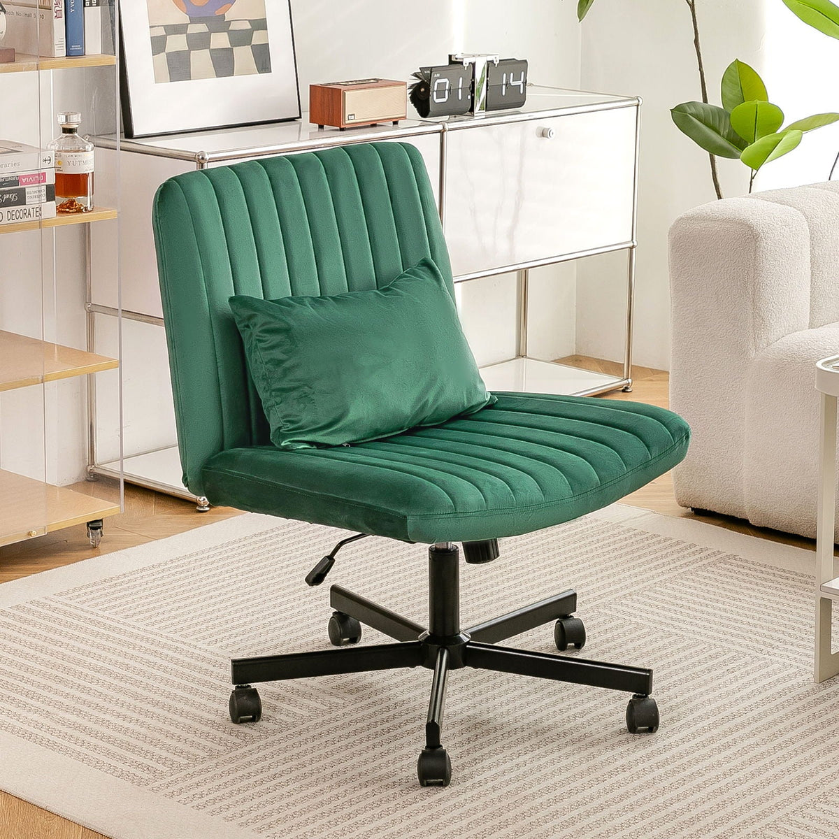 Criss Cross Office Chair With Adjustable Height, Ergonomic Design, photo 32 of 35