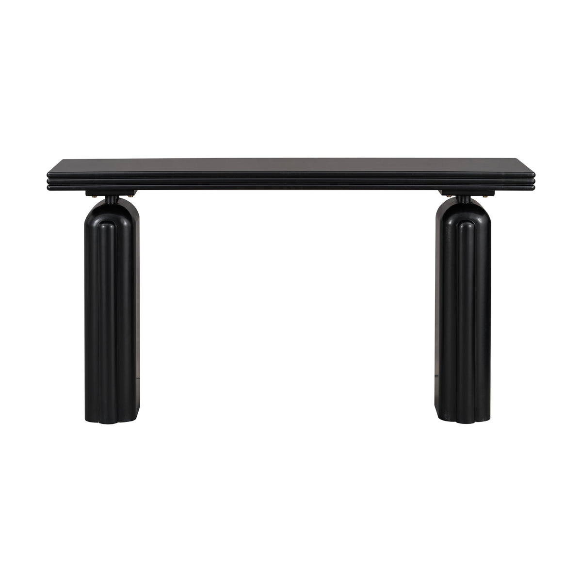 U_STYLE Chic Acacia Veneer Console Table, photo 4 of 10