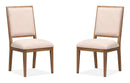 Marcel - Upholstered Side Chair (Set of 2) - Harvest Brown by Unique Piece Furniture