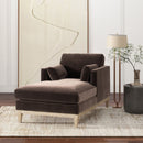 Knox - Modern Farmhouse Chaise Lounge Chair by HouseOfZazla