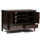 Warm Shaker - TV Media Stand Handcrafted by HouseOfZazla