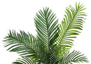 47" Tall, Artificial Plant, Palm Tree, Indoor, Faux, Fake, Floor, Greenery, Potted, Real Touch, Decorative - Green / Black by Unique Piece Furniture