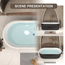 59" Linear Acrylic Freestanding Soaker Bathtub by HouseOfZazla