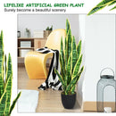 35.5 Inch Indoor-Outdoor Decoration Fake Artificial Snake Plant by LJGDeals