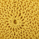 Bordeaux - Knitted Round Pouf Ottoman by Unique Piece Furniture
