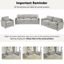 Cozy Upholstered Sofa Set For Living Room by Unique Piece Furniture