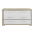 Elsa - 2 Toned And Dresser With Bar Handle And Construction by Unique Piece Furniture