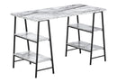 Computer Desk for Home Office with Storage Shelves by HouseOfZazla