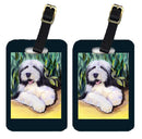 Bearded Collie Luggage Tag