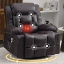 360° Swivel Rocker Recliner for Adults