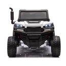 24V 2-Seater UTV-XXL Ride On Truck with Dump Bed for kid,Ride On 4WD UTV with 6 Wheels,Foam Tires, Suitable for Off-Roading,remote control,Three-Point Safety Harness