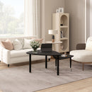 360 Degree Rotatable Coffee Table With Solid Legs by HouseOfZazla