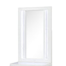 Abigale - Nightstand Top Mirror With LED Lighting (Only Mirror Top) - White by HouseOfZazla