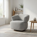 Swivel Barrel Accent Oversized Club Chair by HouseOfZazla