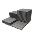 27 Pcs Interlocking Deck Tiles 12" x 12" HDPE Outdoor Flooring by HouseOfZazla