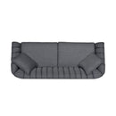 Contemporary 3 Seater Sofa With Accents