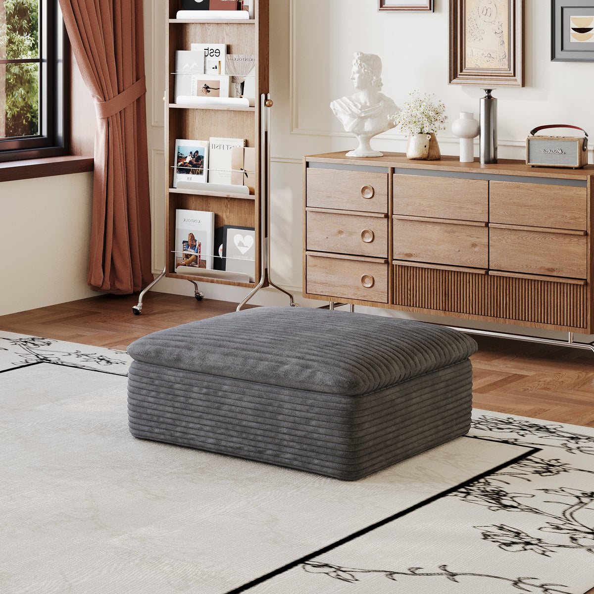 1 Middle Seat Sofa with Ottoman, photo 4 of 9
