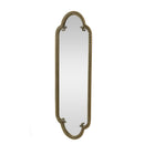 Scalloped Oval Wall Mirror, Vintage