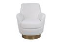 Teddy Swivel Barrel Chair, Swivel Accent Chairs Armchair For Living Room by HouseOfZazla