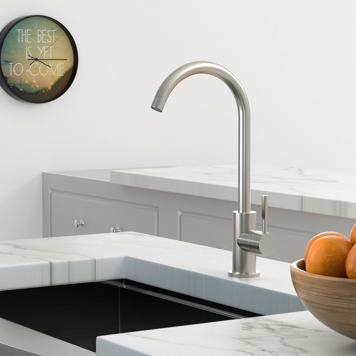 Modern Kitchen Sink Faucet With Single Handle, photo 18 of 18