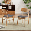 Dining Chairs With Cushioned Seat (Set of 2) by HouseOfZazla