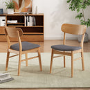 Dining Chairs With Cushioned Seat (Set of 2) by HouseOfZazla